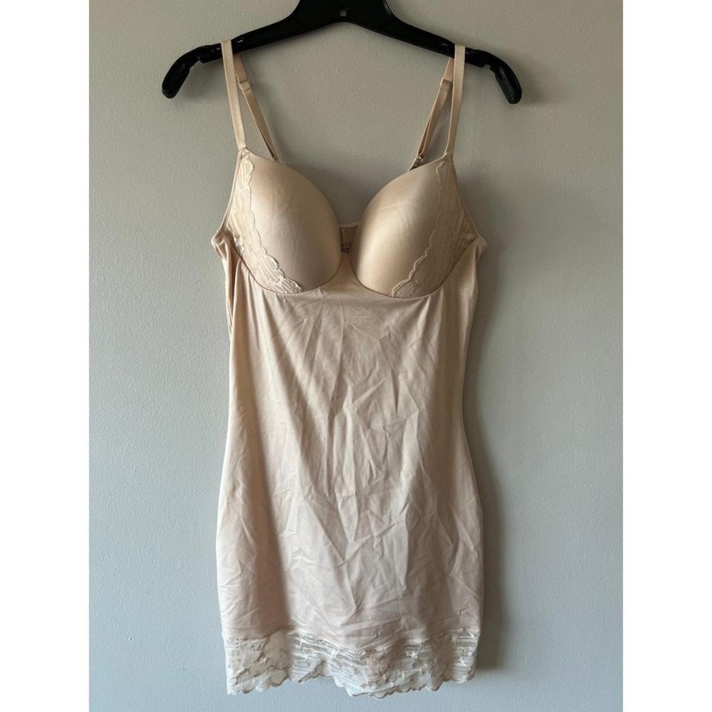Assets Red Hot Label by Spanx Full Slip Beige 1X